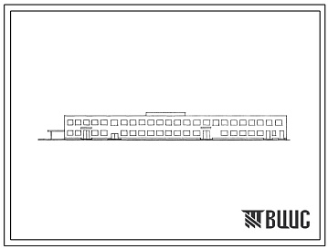 Фасады Типовой проект 506-68/73 Здание авиационно-технической базы 5 группы (АТБ-5)