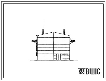 Фасады Типовой проект 407-3-71 Закрытое распределительное устройство 110 кв.