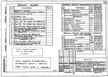 Состав фльбома. Типовой проект 413-01-26Альбом 1 Выпуск 4 Водовыпуски из напорного трубопровода в два пруда. Пояснительная записка и гидротехнические чертежи.