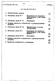 Состав фльбома. Типовой проект 413-01-26Альбом 4 Сметы и ведомости потребности в материалах для Выпусков 1,2,3,4