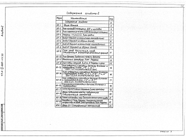 Состав фльбома. Типовой проект А-IV-600-471.90Альбом 2 Архитектурно-строительные решения