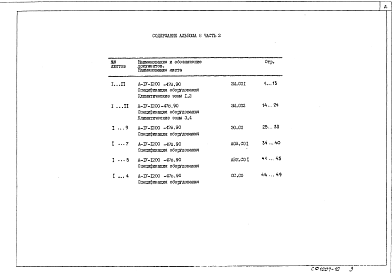 Состав фльбома. Типовой проект А-IV-1200-478.90Альбом 8 часть 1 СО Спецификации оборудования АР, ОВ, ВК, ЭД, ТХ, АПТ. Часть 2 СО Спецификации оборудования ЭО, ЭМ, СС,СС1,СС2, АОВ, АВК