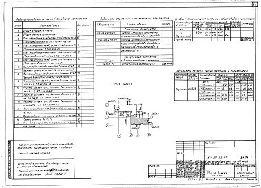 Состав фльбома. Типовой проект 164-89-93.85Альбом 6 Внутренний водопровод и канализация ниже отм. 0.000 (ВК.01-1)