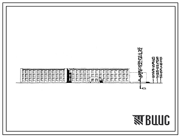 Фасады Типовой проект 224-1-311с Средняя школа на 20 классов (784 учащихся) для строительства в 4А и 4Г климатических подрайонах сейсмичностью 7 и 8 баллов