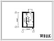 Фасады Типовой проект П-5-7(194-000-0690.87) Бытовые помещения отдельно стоящего заглубленного погреба, (убежище на 7 человек, размеры убежища 4,5м на 3,3м, режимы вентиляции 1,2).