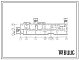 Фасады Типовой проект А-IV-1600(113-87-70.3.87) Помещения  общественного назначения, размещаемые в подвале 5 этажного шестисекционного дома на 89 квартир, (убежище на 1600 человек, размеры убежища 103,84м на 10,5м, режимы вентиляции 1,2).