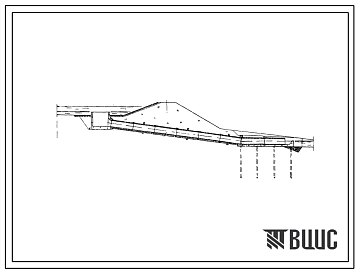 Фасады Типовой проект 820-208 Сооружения при земляных плотинах (водосбросы и водовыпуски). Водосбросы трубчатые с ковшовым оголовком на расход воды до 50 м3/с при перепадах от 7 до 15 м