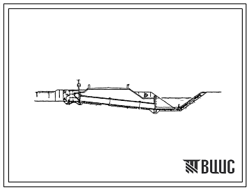 Фасады Типовой проект 820-197 Регуляторы-переезды устьевые трубчатые на осушительных системах с расходом воды до 5 м?/с.