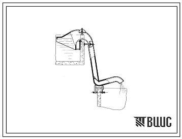 Фасады Типовой проект 820-174 Сифоны для сбросных сооружений на расходы 100-200-300 л/сек