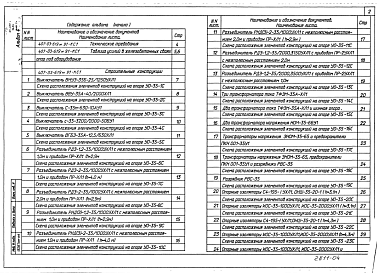 Состав фльбома. Типовой проект 407-03-619м.91Альбом 4 Строительные конструкции. Строительные изделия. 