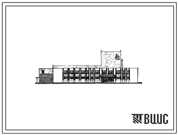 Фасады Типовой проект 264-12-237с.84 Сельский дом культуры с залом на 500 мест (в конструкциях ИИС-04)