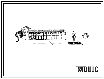 Фасады Типовой проект 264-12-78 Клуб на 200 мест для строительства во 2 и 3 строительно-климатических зонах. Для сельского строительства.