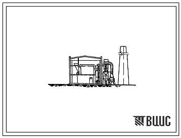 Фасады Типовой проект 903-1-83 Отопительно-производственная котельная полуоткрытого типа с тремя котлами ДКВР-4-13. Топливо –фрезерный торф. Теплоноситель –вода, пар.